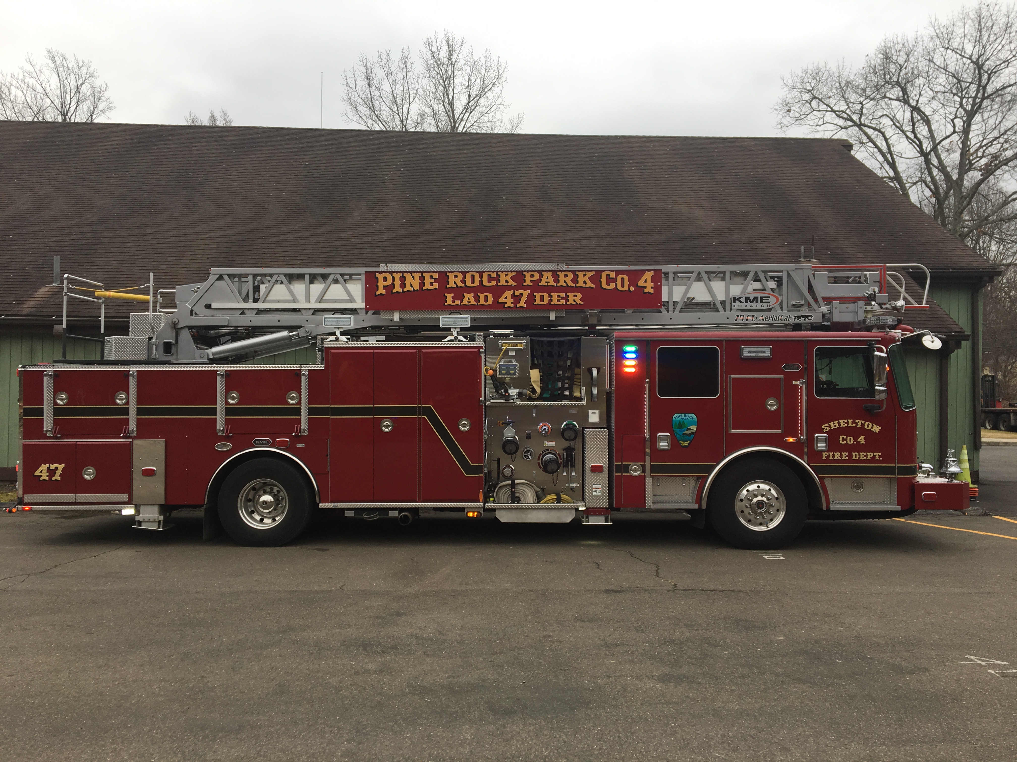 Ladder 47 – Shelton Volunteer Fire Company 4 Pine Rock Park